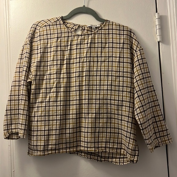 Madewell Tops - Plaid Madewell blouse